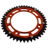 Kettenrad Dual 46Z Teilung 428 orange ZF Innendurchmesser 110 Lochkreis 132 passend für: KTM SX