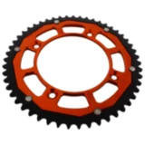 Kettenrad Dual 51Z Teilung 428 orange ZF Innendurchmesser 110 Lochkreis 132 passend für: KTM SX