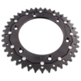 Kettenrad Dual 42Z Teilung 520 schwarz ZF Innendurchmesser 125 Lochkreis 150 passend für: Husqvarna FE, FC, TE