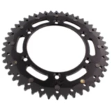 Kettenrad Dual 48Z Teilung 520 schwarz ZF Innendurchmesser 136 Lochkreis 156 passend für: Husqvarna TE, WR, SM, CR