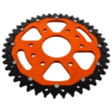 Kettenrad Dual 45Z Teilung 520 orange ZF Alternative: 7582528 passend für: Husqvarna Svartpilen, Vitpilen, SM