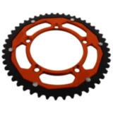 Kettenrad Dual 48Z Teilung 420 orange ZF Innendurchmesser 098 Lochkreis 115 passend für: KTM SX