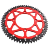 Kettenrad Dual 62Z Teilung 420 rot ZF Innendurchmesser 100 Lochkreis 120 passend für: Beta RR, REV