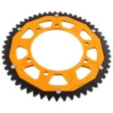 Kettenrad Dual 53Z Teilung 420 gold ZF Innendurchmesser 105 Lochkreis 125 passend für: Derbi Senda