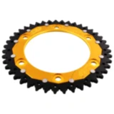 Kettenrad Dual 43Z Teilung 520 gold ZF Alternative: 7582731 passend für: Honda CBR, VTR