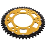 Kettenrad Dual 47Z Teilung 520 gold ZF Innendurchmesser 106 Lochkreis 125 passend für: Triumph Bonneville, Daytona, Street Scrambler