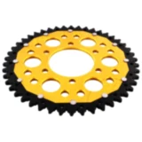 Kettenrad Dual 46Z Teilung 520 gold ZF Innendurchmesser 080 Lochkreis 104 passend für: Kawasaki Z, ZX - 6R, KLE