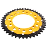 Kettenrad Dual 43Z Teilung 520 gold ZF Alternative: 7582741 passend für: Kawasaki Ninja, GPZ, Z