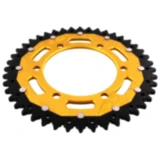 Kettenrad Dual 44Z Teilung 520 gold ZF Innendurchmesser 110 Lochkreis 130 passend für: Kawasaki Ninja, GPZ, Z
