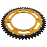 Kettenrad Dual 49Z Teilung 520 gold ZF Innendurchmesser 136 Lochkreis 160 passend für: BMW F 650, G