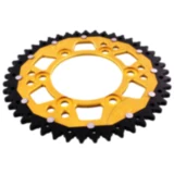 Kettenrad Dual 45Z Teilung 520 gold ZF Innendurchmesser 100 Lochkreis 124 passend für: Ducati Monster, Supersport, S
