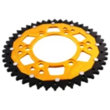 Kettenrad Dual 46Z Teilung 520 gold ZF Innendurchmesser 100 Lochkreis 124 passend für: Ducati Monster, Supersport, S