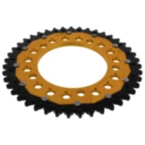 Kettenrad Dual 43Z Teilung 525 gold ZF Alternative: 7582730 passend für: Honda CB, CBF, CBR