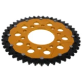 Kettenrad Dual 45Z Teilung 525 gold ZF Innendurchmesser 080 Lochkreis 110 passend für: Honda CB, VT, XRV