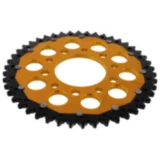 Kettenrad Dual 46Z Teilung 525 gold ZF Innendurchmesser 080 Lochkreis 110 passend für: Honda CB, VT, XRV