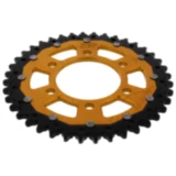 Kettenrad Dual 40Z Teilung 525 gold ZF Innendurchmesser 080 Lochkreis 104 passend für: Kawasaki Z, ZX - 10R, KLZ