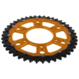 Kettenrad Dual 43Z Teilung 525 gold ZF Innendurchmesser 080 Lochkreis 104 passend für: Kawasaki Z, ZX - 10R, KLZ