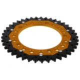 Kettenrad Dual 41Z Teilung 525 gold ZF Innendurchmesser 120 Lochkreis 140 passend für: Triumph Bonneville, Thruxton, Scrambler