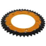 Kettenrad Dual 42Z Teilung 525 gold ZF Innendurchmesser 120 Lochkreis 140 passend für: Triumph Bonneville, Thruxton, Scrambler