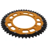 Kettenrad Dual 47Z Teilung 525 gold ZF Innendurchmesser 120 Lochkreis 140 passend für: Triumph Bonneville, Thruxton, Scrambler