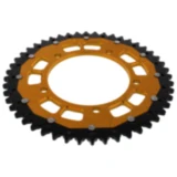 Kettenrad Dual 48Z Teilung 525 gold ZF Innendurchmesser 120 Lochkreis 140 passend für: Triumph Bonneville, Thruxton, Scrambler