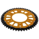 Kettenrad Dual 50Z Teilung 525 gold ZF Innendurchmesser 106 Lochkreis 125 passend für: Triumph Tiger, Street Triple, Bonneville