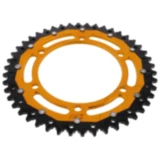 Kettenrad Dual 46Z Teilung 520 gold ZF Innendurchmesser 130 Lochkreis 150 passend für: Honda NX