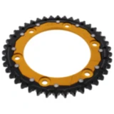 Kettenrad Dual 42Z Teilung 530 gold ZF Innendurchmesser 134 Lochkreis 160 passend für: Honda CBR, VTR