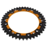 Kettenrad Dual 43Z Teilung 530 gold ZF Innendurchmesser 154 Lochkreis 176 passend für: Honda VFR, CB