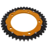 Kettenrad Dual 40Z Teilung 530 gold ZF Innendurchmesser 120 Lochkreis 140 passend für: Triumph Tiger, Sprint, Daytona