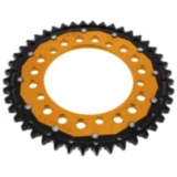 Kettenrad Dual 44Z Teilung 530 gold ZF Innendurchmesser 120 Lochkreis 140 passend für: Triumph Tiger, Sprint, Daytona