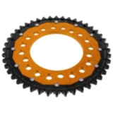 Kettenrad Dual 44Z Teilung 530 gold ZF Innendurchmesser 112 Lochkreis 138 passend für: Honda CB, CBR, CBF