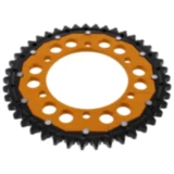 Kettenrad Dual 43Z Teilung 530 gold ZF Innendurchmesser 110 Lochkreis 130 passend für: MZ/MUZ 1000