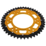 Kettenrad Dual 45Z Teilung 530 gold ZF Innendurchmesser 110 Lochkreis 130 passend für: MZ/MUZ 1000