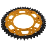 Kettenrad Dual 46Z Teilung 530 gold ZF Innendurchmesser 110 Lochkreis 130 passend für: MZ/MUZ 1000