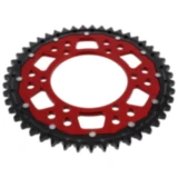 Kettenrad Dual 47Z Teilung 530 rot ZF Innendurchmesser 110 Lochkreis 130 passend für: MZ/MUZ 1000