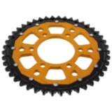 Kettenrad Dual 44Z Teilung 530 gold ZF Innendurchmesser 080 Lochkreis 104 passend für: Kawasaki ZRX, ZX - 9R, ZX - 12R