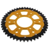 Kettenrad Dual 46Z Teilung 530 gold ZF Innendurchmesser 080 Lochkreis 104 passend für: Kawasaki ZRX, ZX - 9R, ZX - 12R