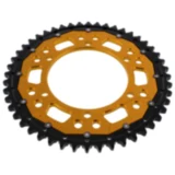 Kettenrad Dual 48Z Teilung 530 gold ZF Innendurchmesser 120 Lochkreis 140 passend für: Kawasaki VN, ZZR