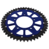 Kettenrad Dual 47Z 530 für Motorräder blau