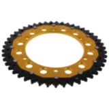 Kettenrad Dual 47Z Teilung 520 gold ZF Innendurchmesser 136 Lochkreis 154 passend für: BMW G