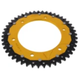 Kettenrad Dual 47Z Teilung 525 gold ZF Innendurchmesser 140 Lochkreis 168 passend für: BMW F (800, 650, 700)