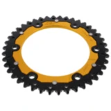 Kettenrad Dual 42Z Teilung 525 gold ZF Innendurchmesser 140 Lochkreis 168 passend für: BMW F (800, 650, 700)