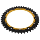 Kettenrad Dual 42Z Teilung 530 gold ZF Innendurchmesser 155 Lochkreis 176 passend für: Triumph Speed Triple, Sprint, Daytona