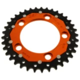 Kettenrad Dual 37Z 525 orange ZF