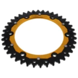 Kettenrad Dual 40Z Teilung 520 gold ZF Innendurchmesser 136 Lochkreis 160 passend für: BMW F 650, G
