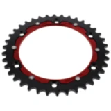 Kettenrad Dual 38Z Teilung 520 rot ZF Innendurchmesser 136 Lochkreis 156 passend für: Husqvarna TE, WR, SM, CR