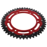 Kettenrad Dual 47Z Teilung 520 rot ZF Innendurchmesser 136 Lochkreis 156 passend für: Husqvarna TE, WR, SM, CR