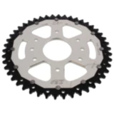 Kettenrad Dual 46Z Teilung 520 silber ZF Innendurchmesser 063 Lochkreis 110 passend für: Husqvarna Svartpilen, Vitpilen, SM
