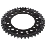 Kettenrad Dual 43Z Teilung 530 schwarz ZF Innendurchmesser 120 Lochkreis 140 passend für: Triumph Tiger, Sprint, Daytona